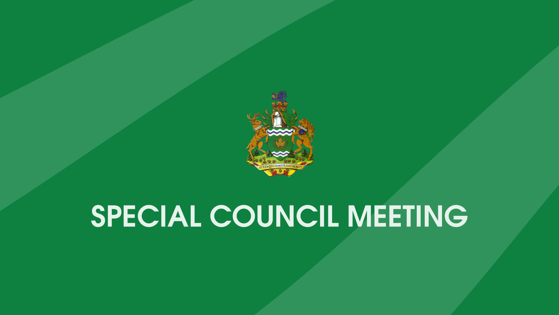 Emergency Special Meeting of Council called for Monday, February 23rd, 2026