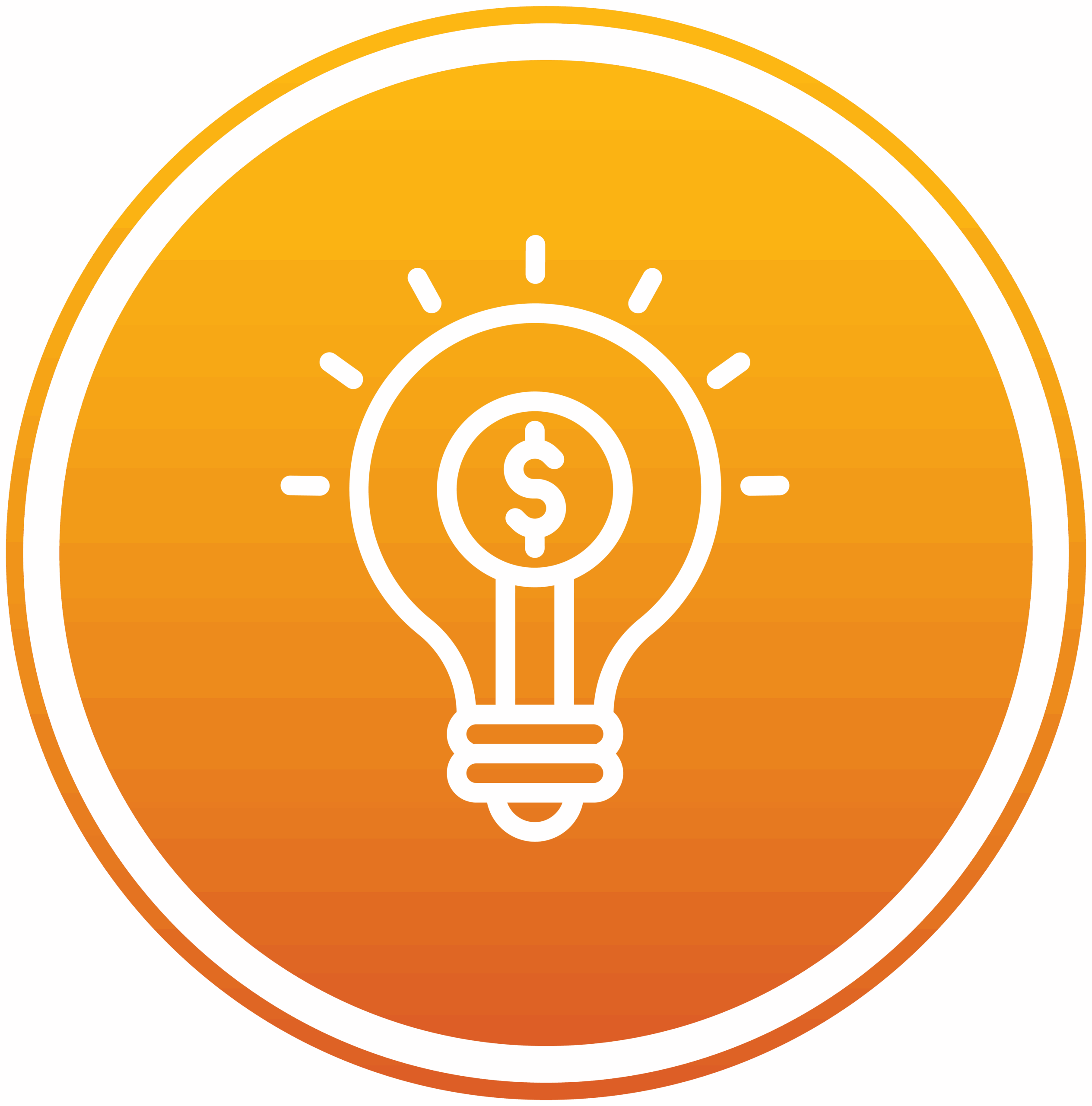 Illuminated light bulb