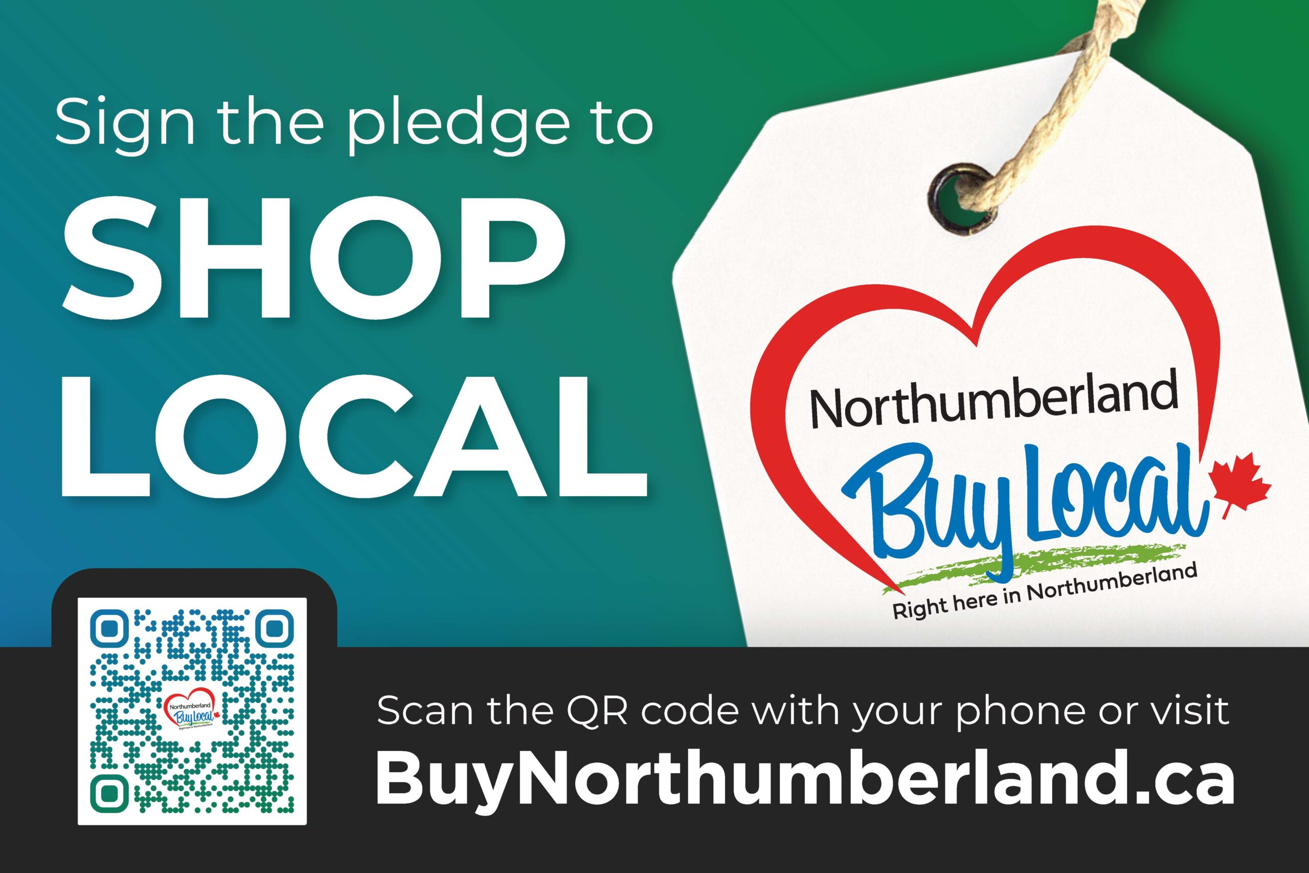 Buy Local Window Sign